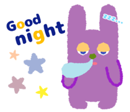 Daily life of animal and a friends. (e) sticker #9851631