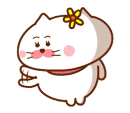 Hanachan karano tegami 4 sticker #9851737