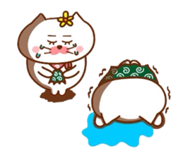 Hanachan karano tegami 4 sticker #9851756