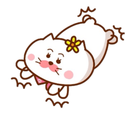 Hanachan karano tegami 4 sticker #9851763