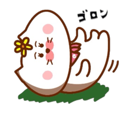 Hanachan karano tegami 4 sticker #9851766