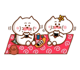 Hanachan karano tegami 4 sticker #9851771