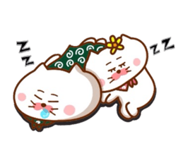 Hanachan karano tegami 4 sticker #9851772