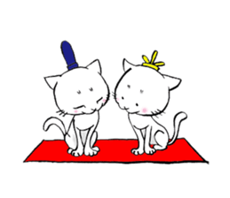 Life of a cat(Valentine's Day) sticker #9851858