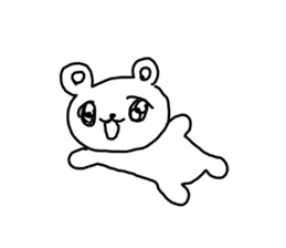 The unmotivated transparent bear sticker #9852296
