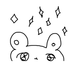 The unmotivated transparent bear sticker #9852307