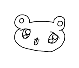 The unmotivated transparent bear sticker #9852328