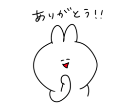 rabbit is enjoying 6 sticker #9852344