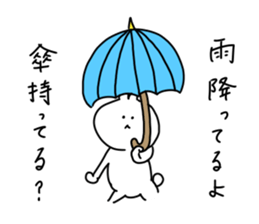 rabbit is enjoying 6 sticker #9852351