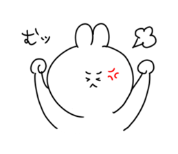 rabbit is enjoying 6 sticker #9852363