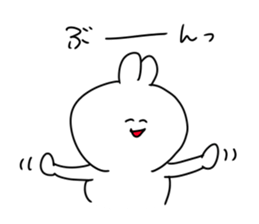 rabbit is enjoying 6 sticker #9852369