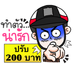 Police 's Girlfriend sticker #9852404