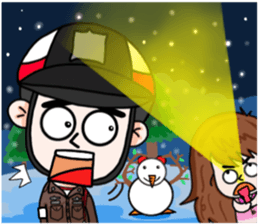 Police 's Girlfriend sticker #9852412