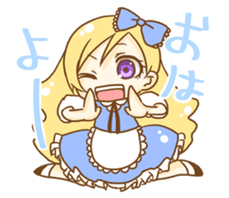 Alice and daily conversation sticker #9852459