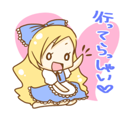 Alice and daily conversation sticker #9852460