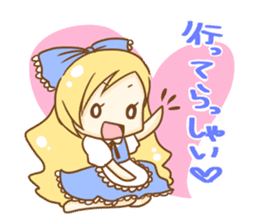 Alice and daily conversation sticker #9852460