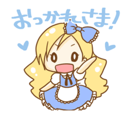 Alice and daily conversation sticker #9852461