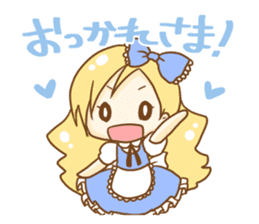 Alice and daily conversation sticker #9852461