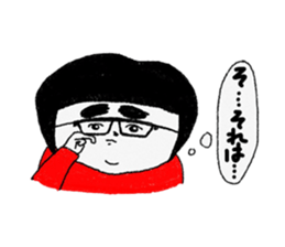 Girl of red dress Part4 sticker #9852513