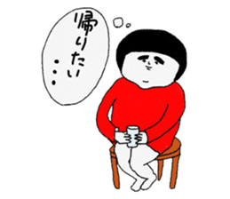 Girl of red dress Part4 sticker #9852516