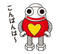 Bolt-kun in Amagasaki city. sticker #9852580