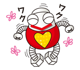 Bolt-kun in Amagasaki city. sticker #9852596