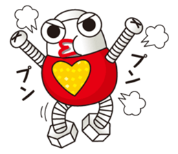 Bolt-kun in Amagasaki city. sticker #9852612