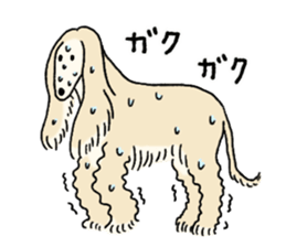 Afghan Hound, Saluki and Borzoi sticker #9852749