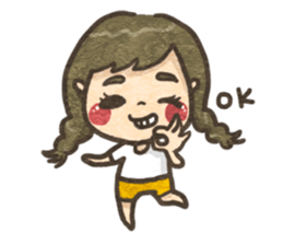 little Emily sticker #9853067