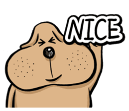 Dog by Ligar (1) sticker #9853439
