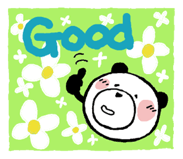 It is a pannda for daily life (2) sticker #9853580