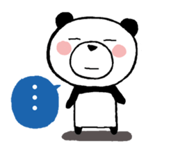 It is a pannda for daily life (2) sticker #9853592
