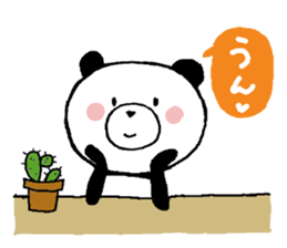 It is a pannda for daily life (2) sticker #9853593