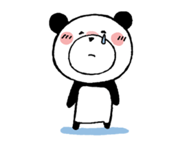 It is a pannda for daily life (2) sticker #9853600