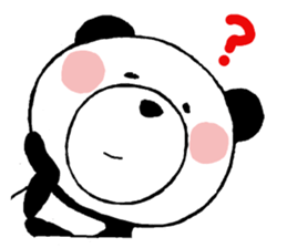 It is a pannda for daily life (2) sticker #9853613