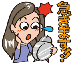 Ms. kana&Koo Bear smart stacker sticker #9853932