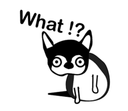 Kawaii dog,Dub talk in English sticker #9854324