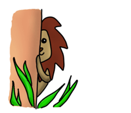 lion "leo" sticker sticker #9854371