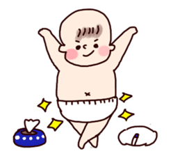 Baby and daily life sticker #9854985
