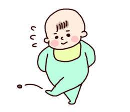 Baby and daily life sticker #9854992