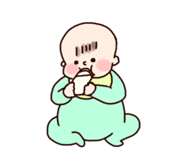 Baby and daily life sticker #9855002