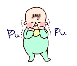 Baby and daily life sticker #9855008