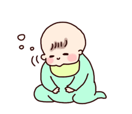 Baby and daily life sticker #9855013