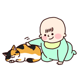 Baby and daily life sticker #9855015