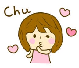 Women yokutukau sticker #9855052