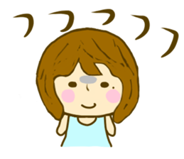 Women yokutukau sticker #9855053