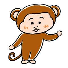 Daily life of a monkey  1