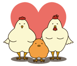 Niwa family of the chicken sticker #9855759