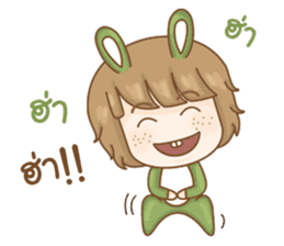 Matcha Rabbit (TH) sticker #9855777