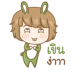Matcha Rabbit (TH) sticker #9855782